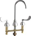 Chicago Faucets Polished Chrome CCY LF CONC H&C WTR SINK 1.5 