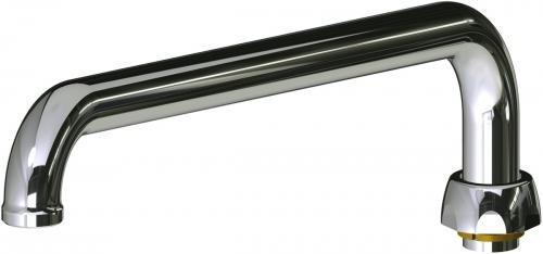 Chicago Faucets Polished Chrome 13/16 in. ECAST&reg; Brass Spout in Polished Chrome 