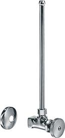 Chicago Faucets Polished Chrome Angle Stop Fitting with Supply Tube 