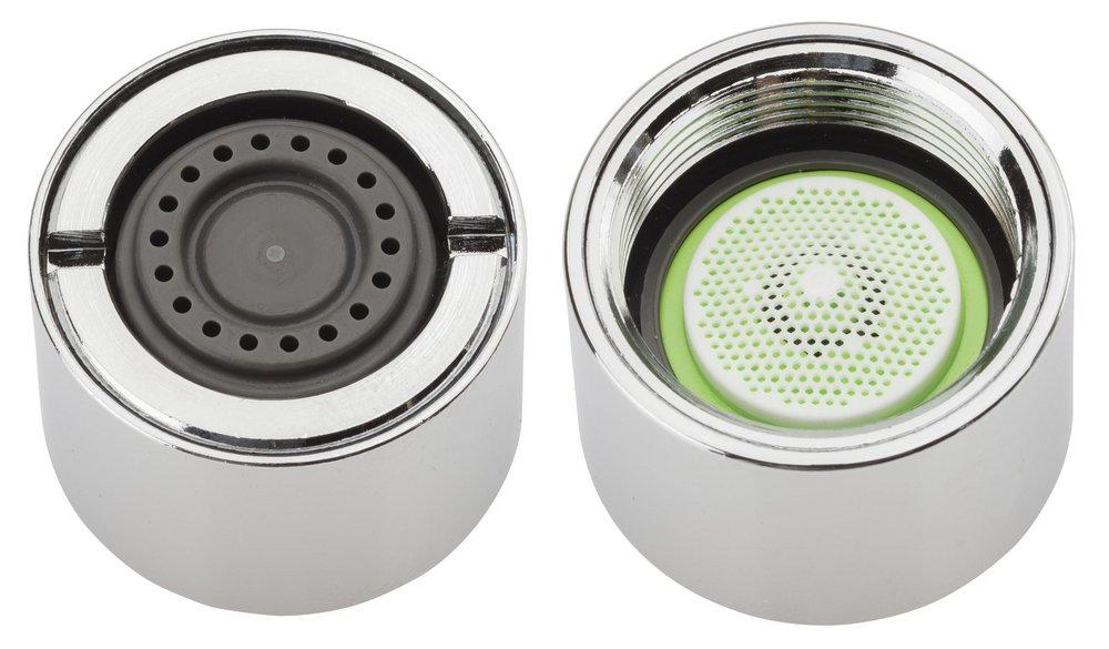 Chicago Faucets Polished Chrome 0.5 gpm Vandal Proof Non-Aerating Spray Outlet 