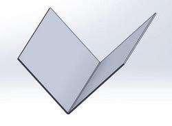 1/2 - 2 x 10 in. Galvanized Pipe Support