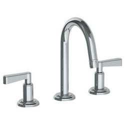 Two Handle Widespread Bathroom Sink Faucet in Polished Nickel