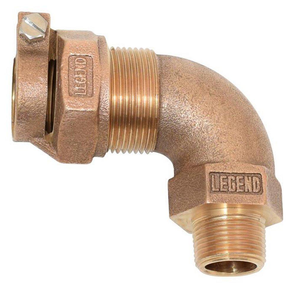 Legend Valve & Fitting PAK x MIP 90 Degree Bend Elbow 