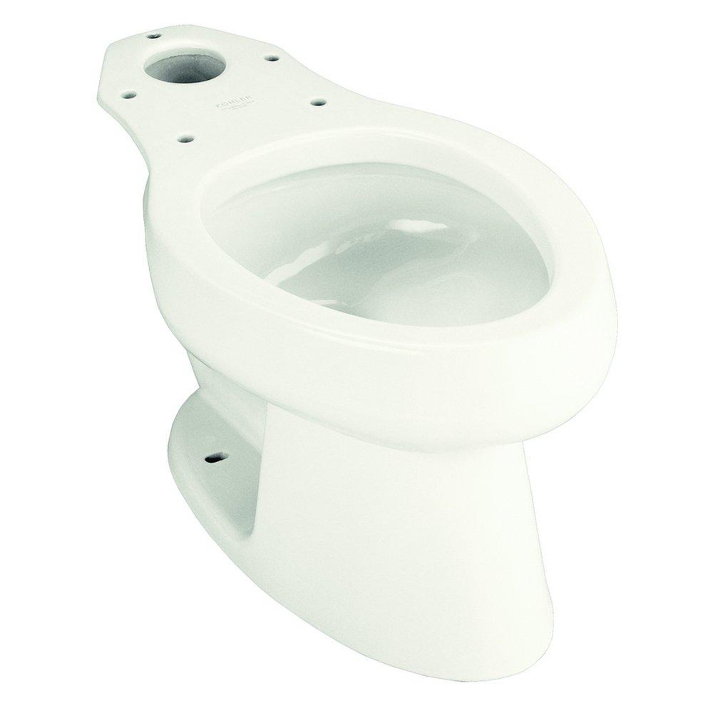 KOHLER White Elongated Toilet Bowl with 10 in. Rough-In 