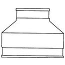 Mission Rubber 6 x 4 in. Cast Iron and Plastic Flexible Coupling 