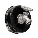 Mission Rubber Rubber End Cap with Hose Bibb 