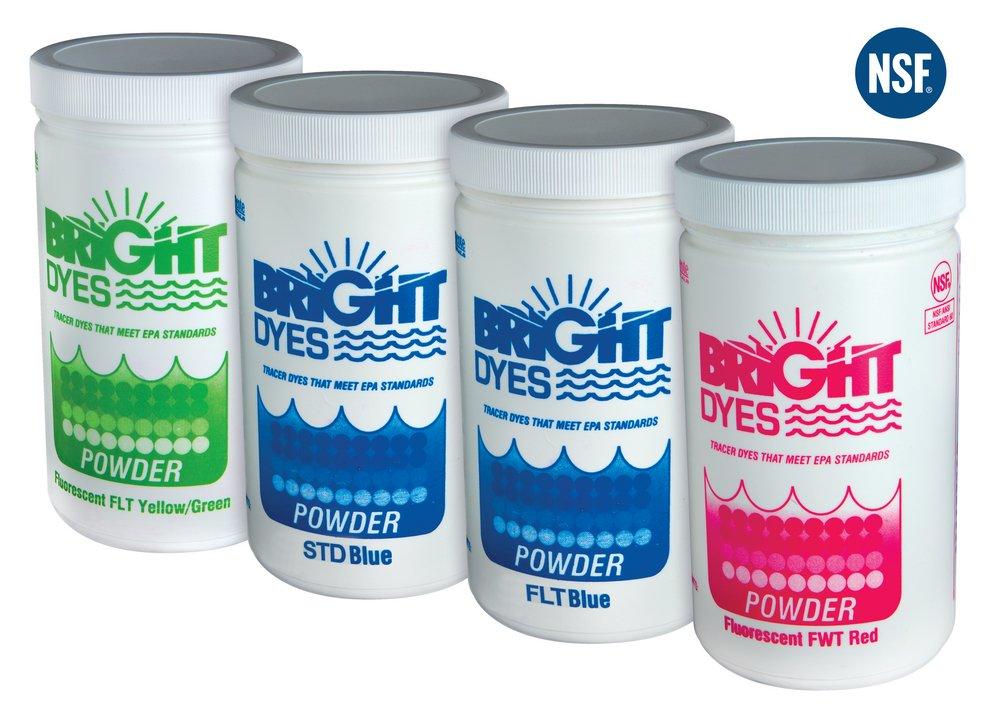 Kings Cote Chemicals Blue Water Tracing Dye Powder in Blue 