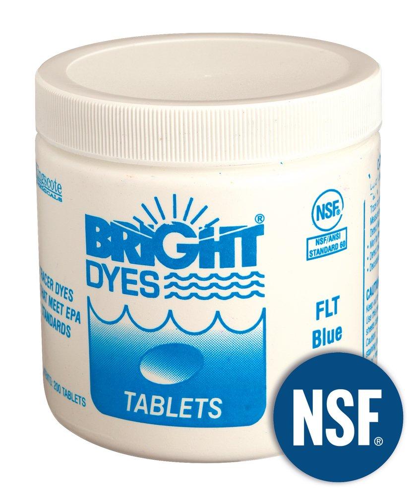 Kingscote Chemicals FLT Blue Dye Tablets 