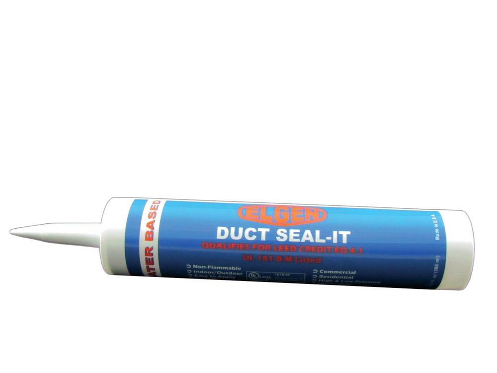 Elgen Manufacturing Grey Water Based Duct Sealant in Grey 