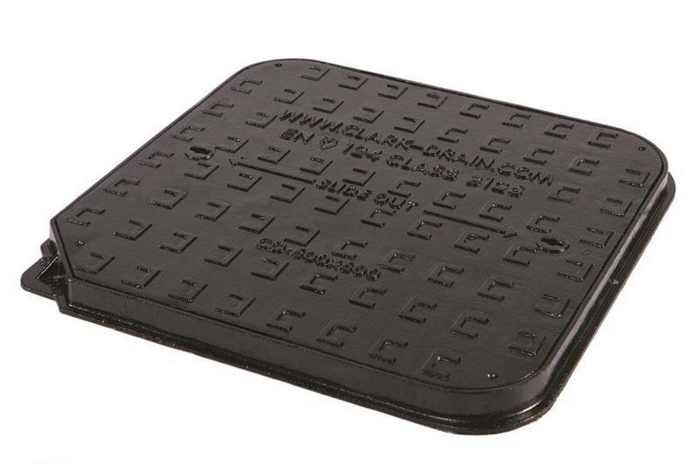 Clark-Drain Black Manhole Cover 