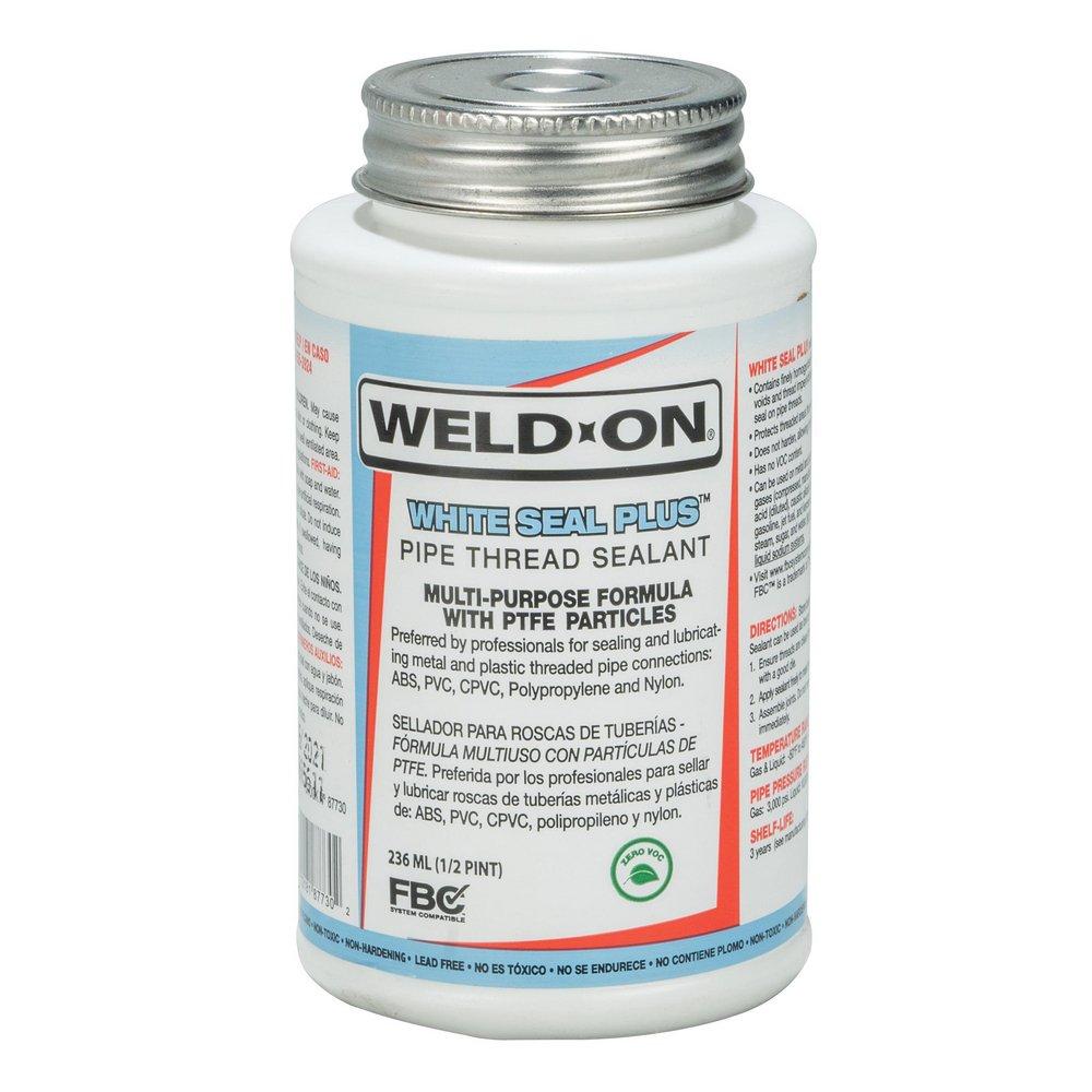 Weld-On&reg; Plastic White Pipe Cement 