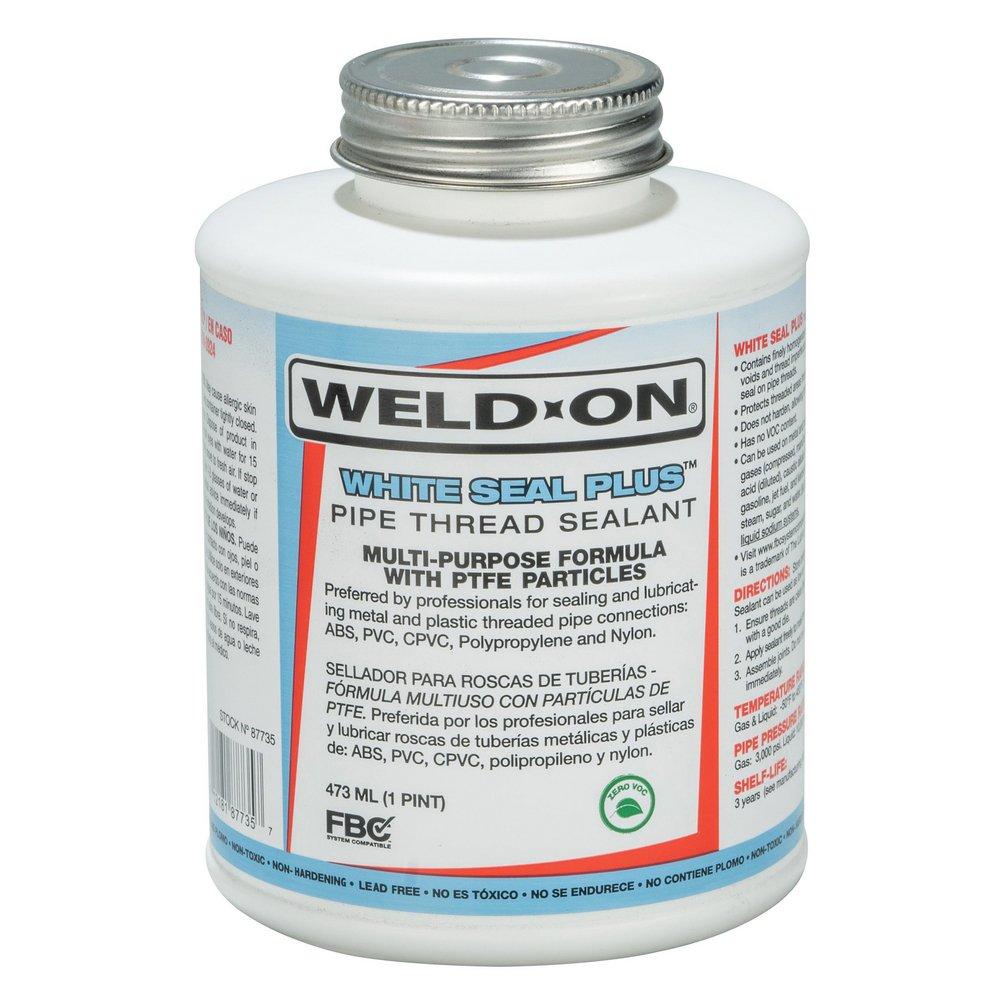 Weld-On&reg; Plastic White Pipe Cement 