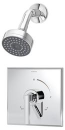 2.5 gpm Wall Mount Shower System in Polished Chrome