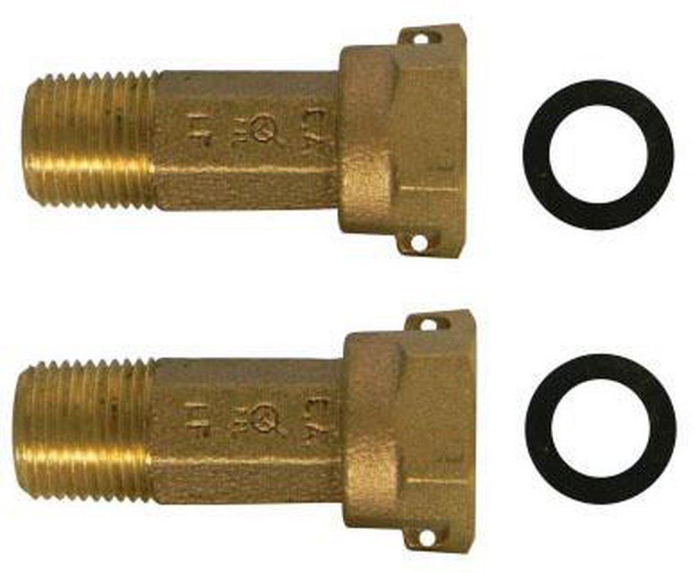 A.Y. McDonald Meter Brass Straight Coupling 