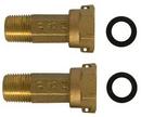 3/4 in. Straight Brass Meter Coupling