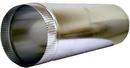 Snappy ADP 2 ft. 28 ga Galvanized Steel Round Duct Pipe 