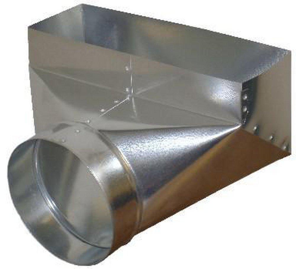 Snappy ADP 2-1/4 x 12 in. 90 Degree Boot Galvanized Steel 30 ga 