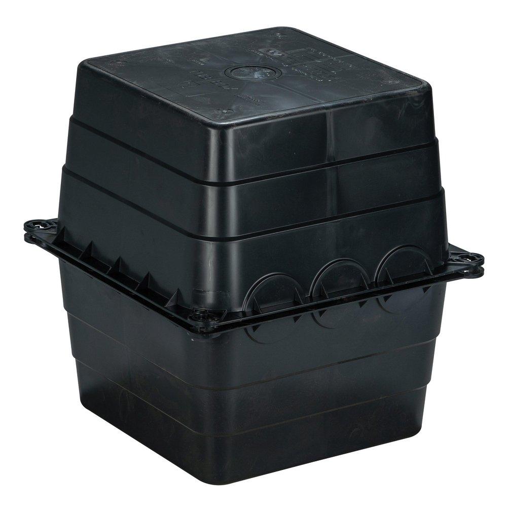 Weld-On&reg; Black 1-1/2 - 2 in. High Impact Plastic Tub Box 