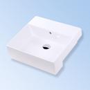 Lacava White 1-Hole Self-Rimming Semi Recessed Lavatory Faucet 