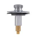 EZ-FLO Chrome Brass Lift & Turn Drain 