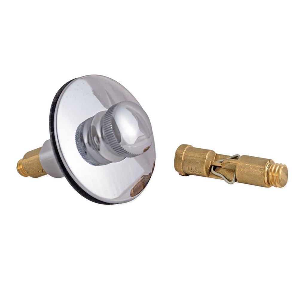EZ-FLO Chrome Brass Lift & Turn Drain 