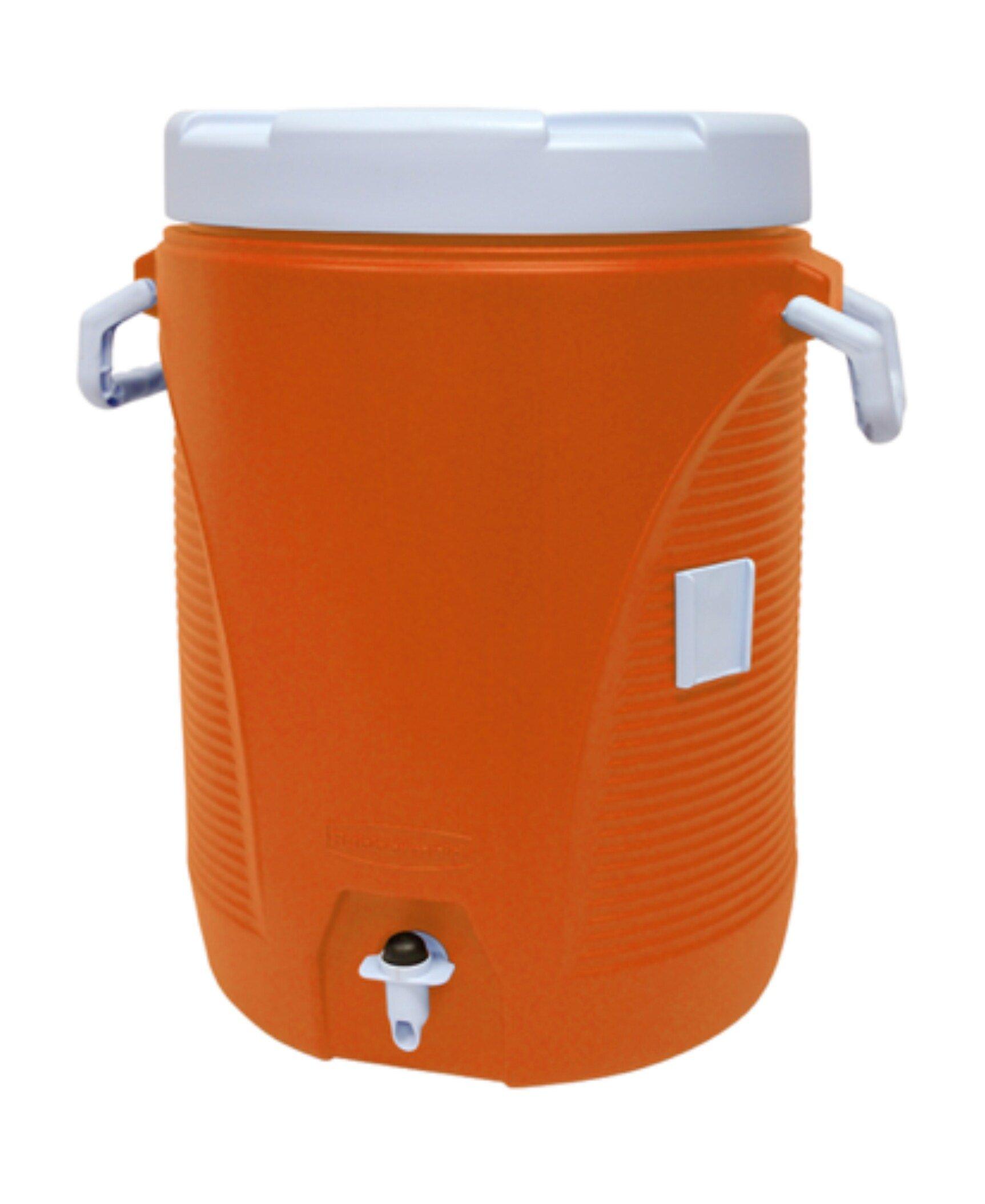 Rubbermaid Orange Insulated Beverage Container 