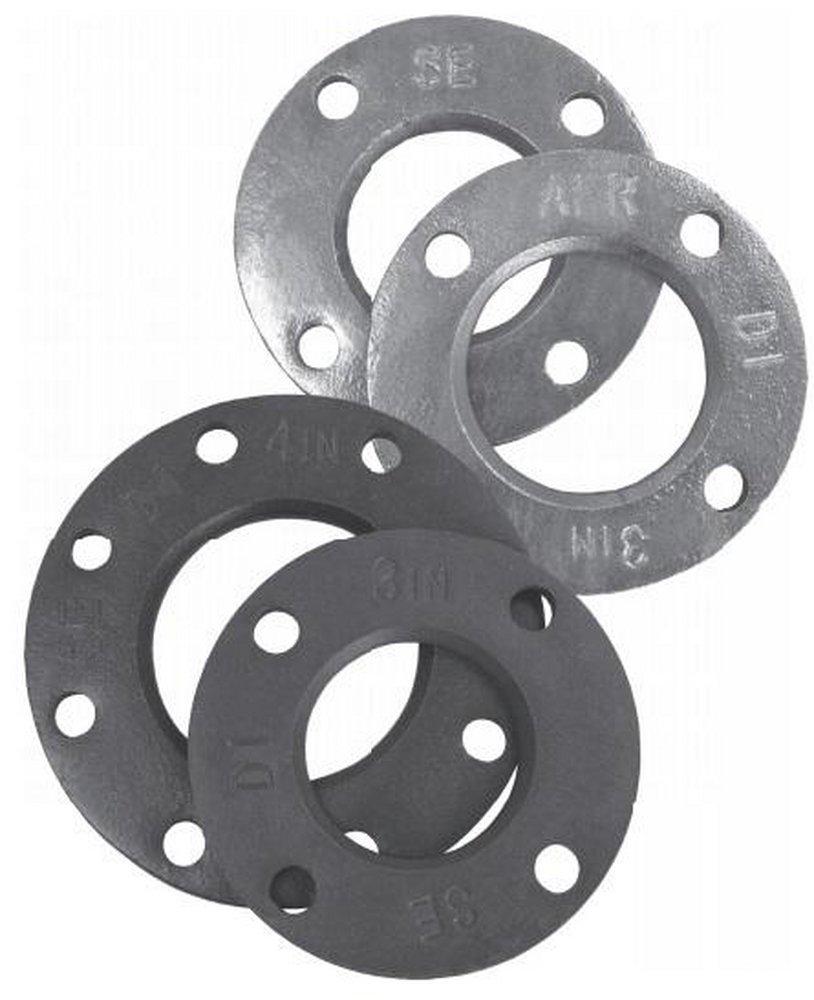 OD Tube Domestic Hot Dipped Galvanized Ductile Iron Backup Flange 