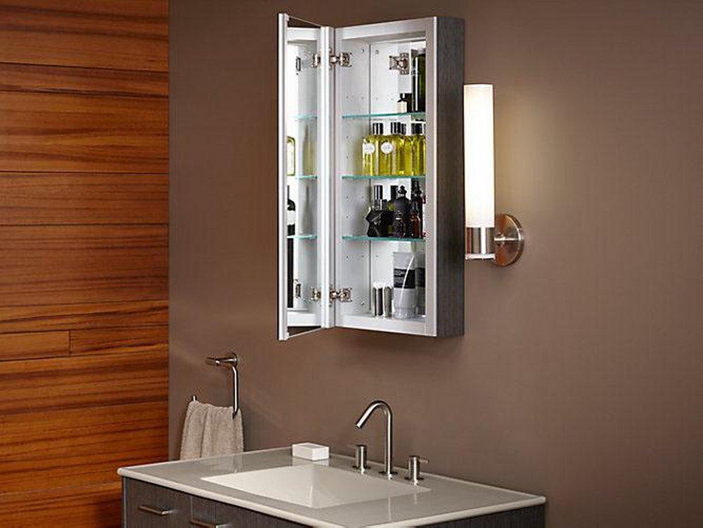KOHLER 15 x 30 in. Aluminum Medicine Cabinet 