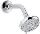Multi Function Wide Coverage, Intense Drenching and Targeted Spray Showerhead in Polished Chrome