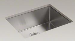 24 in. Undermount Stainless Steel Single Bowl Kitchen Sink