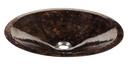 19 X 17 0 Hole Copper TM OVAL Lavatory *CHAKRA 