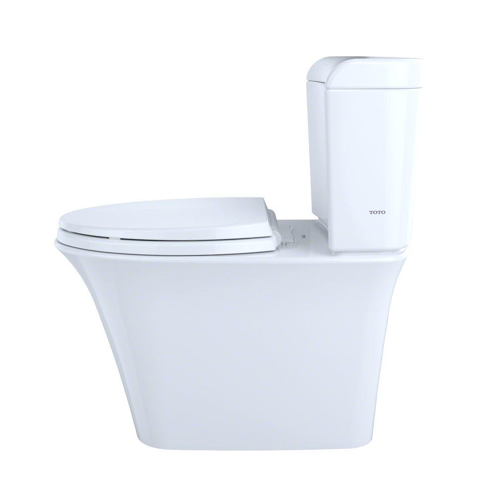 TOTO Cotton 1.28 gpf Elongated Two Piece Toilet 
