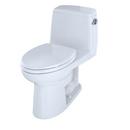 TOTO Cotton California Energy Commission Not Registered One Piece Elongated Toilet W/TRIP Lever Cottage 