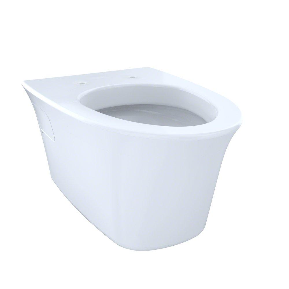 TOTO Cotton 1.6 gpf Elongated Wall Mount One Piece Toilet 