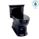 TOTO California Energy Commission Registered 1.28 1 Piece Closet Chrome TRIP Lever Ebony (Black Pearl) 