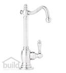 Cold Only Filtration Faucet with Single Lever Handle in Polished Nickel