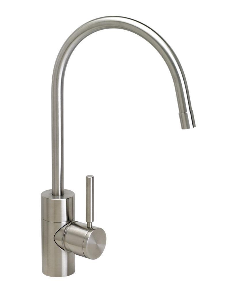 Waterstone Tuscan Brass California Energy Commission Registered Lead Law Compliant 1.24 1 Handle Kitchen Faucet TUBR 