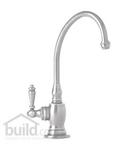 Single Handle Lever Handle Water Filter Faucet in Polished Nickel