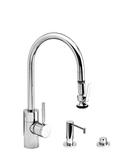 Waterstone Chrome Pull-Down Faucet with Single Lever Handle 