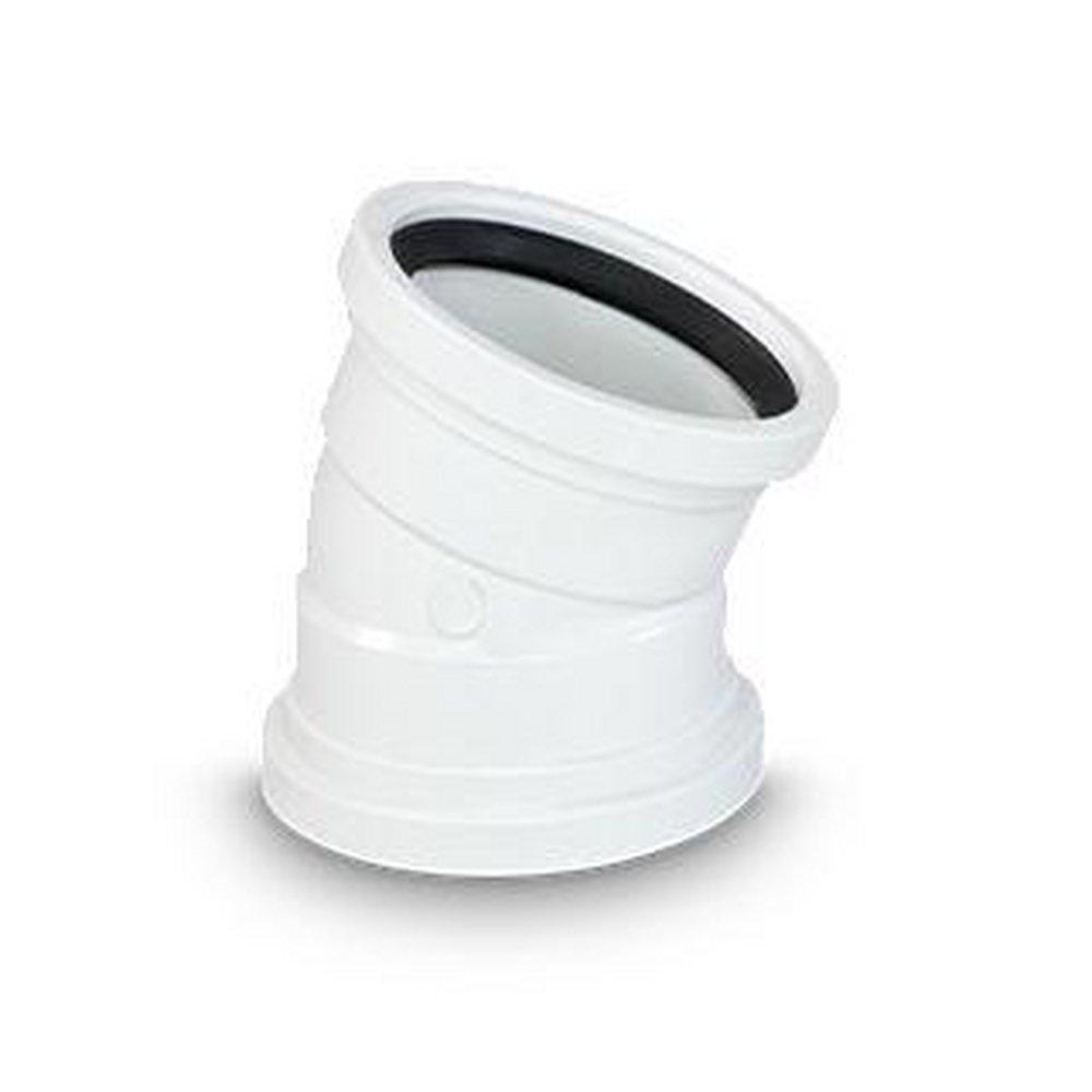 TRENCH TOUGH PLUS Gasket 22-1/2 Degree SDR 35 Plastic Sewer Elbow 