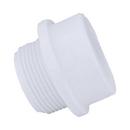 White PVC DWV Male Trap Adapter (Without Washer & Nut) 
