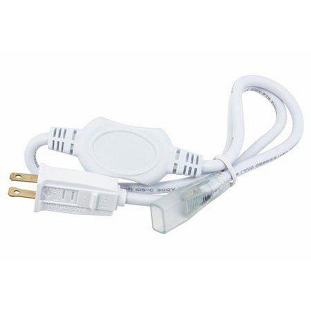 American Lighting White 120V Power Connector 