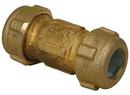 3/8 in. Compression Brass Coupling