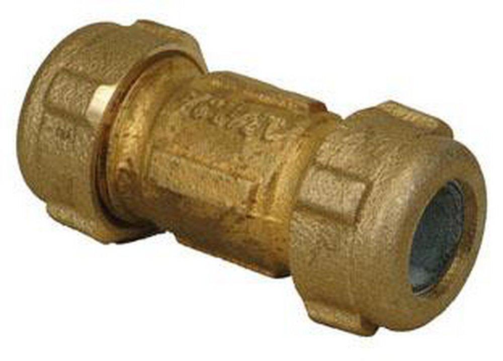 PROFLO&reg; 5 in. IPS 125# Compression Brass Coupling 
