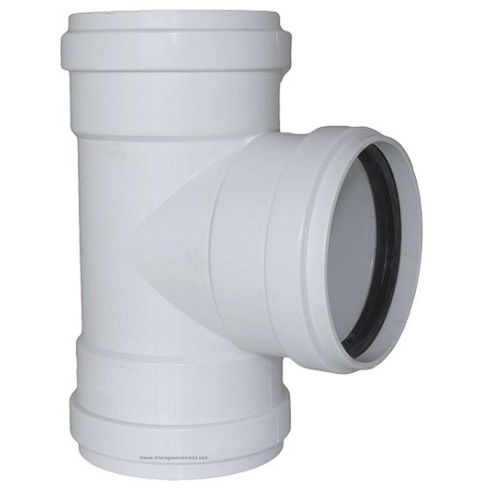 Trinidad Concrete Products Gasket Straight SDR 21 PVC Tee 
