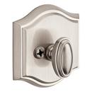Baldwin Satin Nickel Single Cylinder DEADBLT Traditional Arched SN 