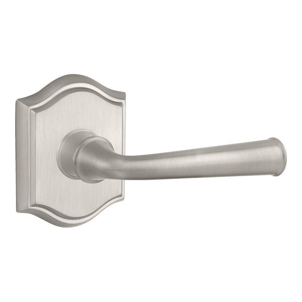 Baldwin Satin Nickel Reserve Federal Passage Lever Lockset 