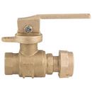 3/4 in. FIPT x Meter Swivel Brass Ball Valve with Straight Lever Handle