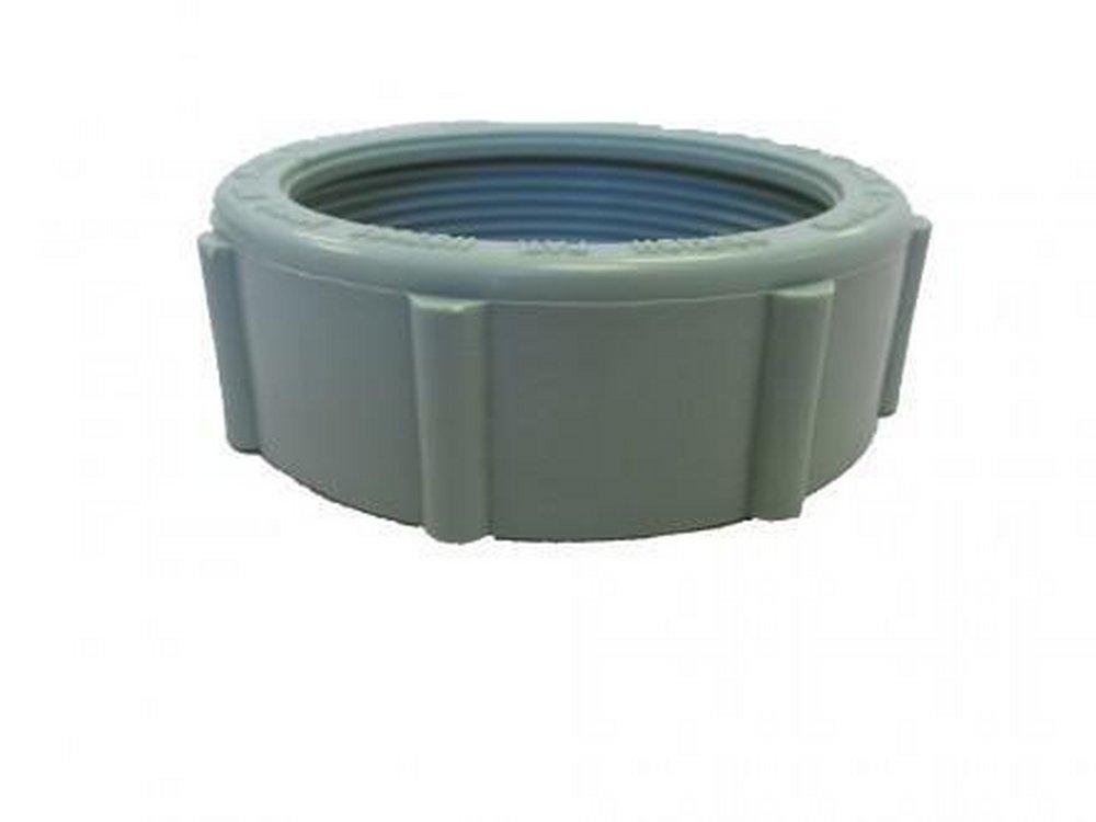 Enfield Polished Platinum Plastic Hex Nut 