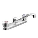 Two Handle Kitchen Faucet in Polished Chrome